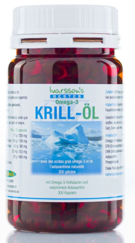 Omega-3 Krill Öl mit natürl. Astaxanthin 300 Kapseln